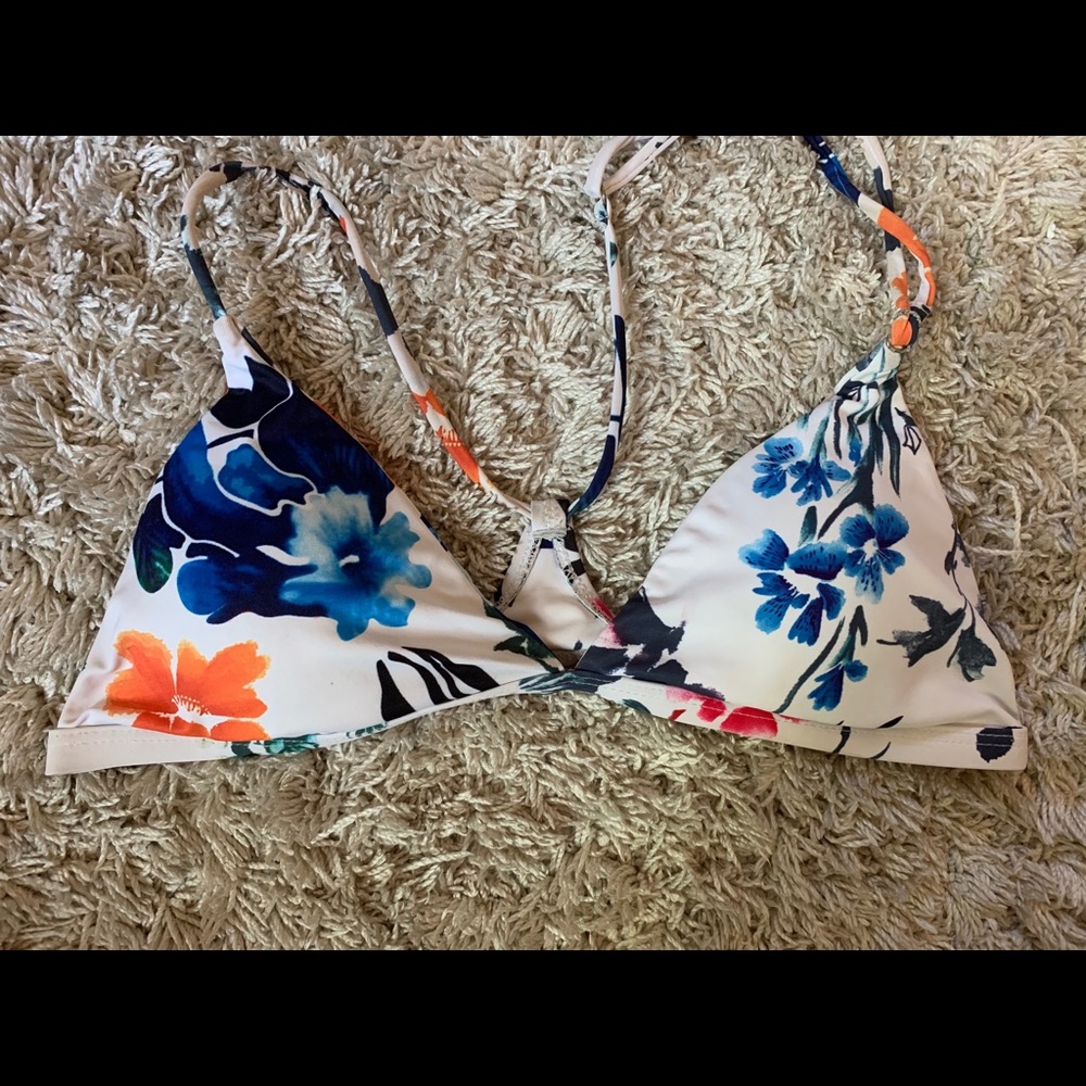 tropical bikini top